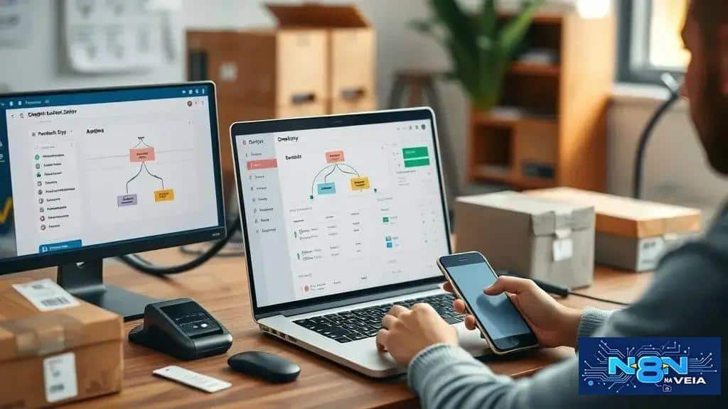 3 fluxos práticos: sincronizar pedidos, atualizar estoque e enviar notificações