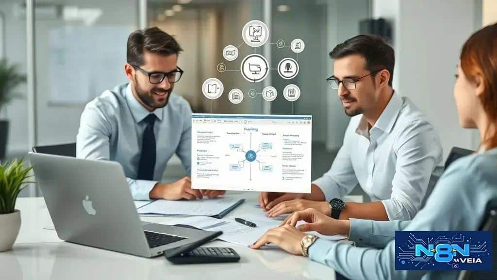 Automação de processos contábeis com n8n; acelere fechamentos e reduza erros