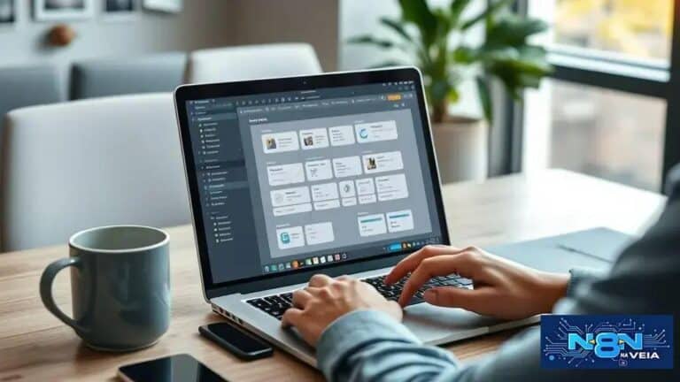 Automação de tarefas repetitivas com n8n; acelere processos e libere horas