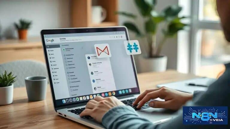 Como integrar Gmail e Slack usando n8n e automatizar notificações em minutos