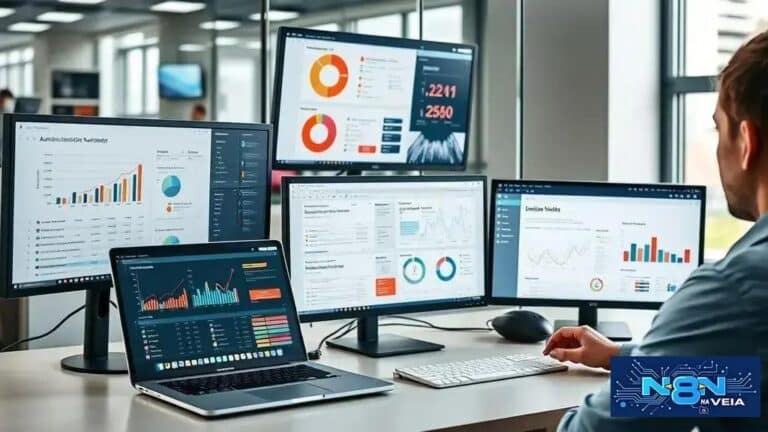 Criando dashboards automáticos com n8n: transforme dados em ações