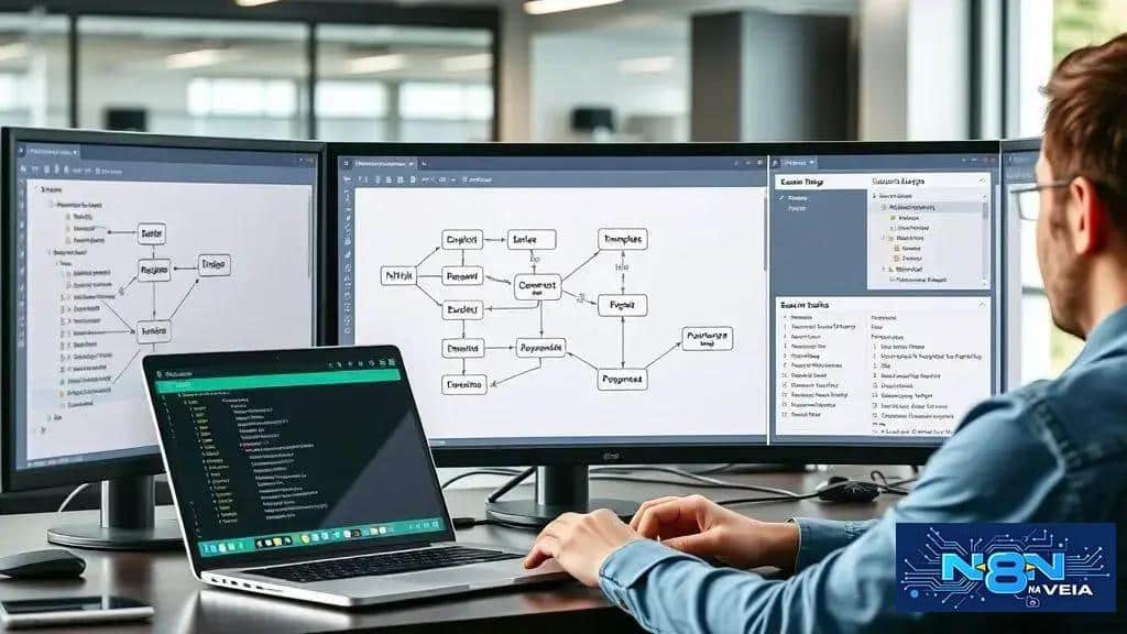 Criando workflows básicos no n8n para sincronização bidirecional