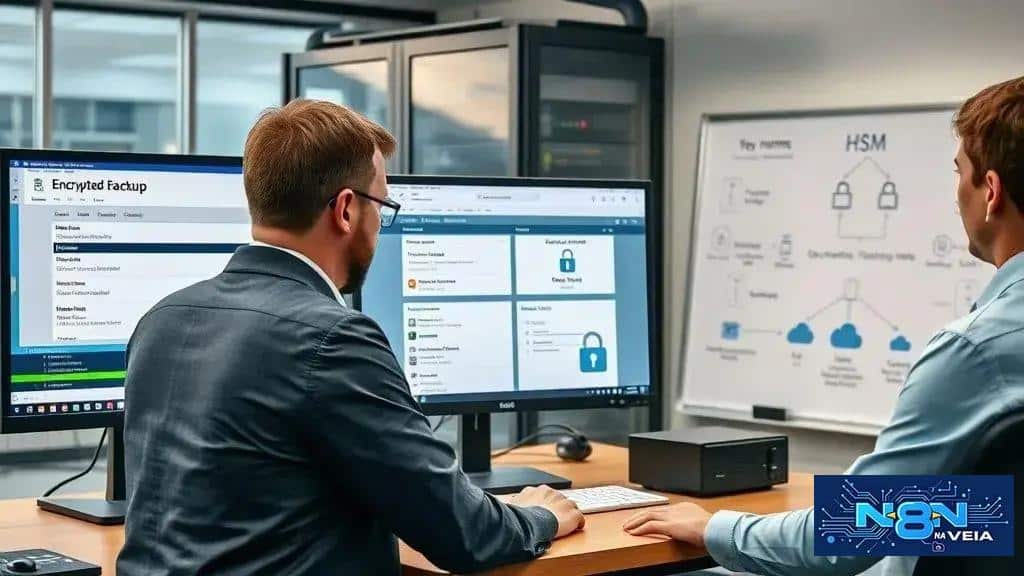 Criptografia, armazenamento e proteção de dados em n8n