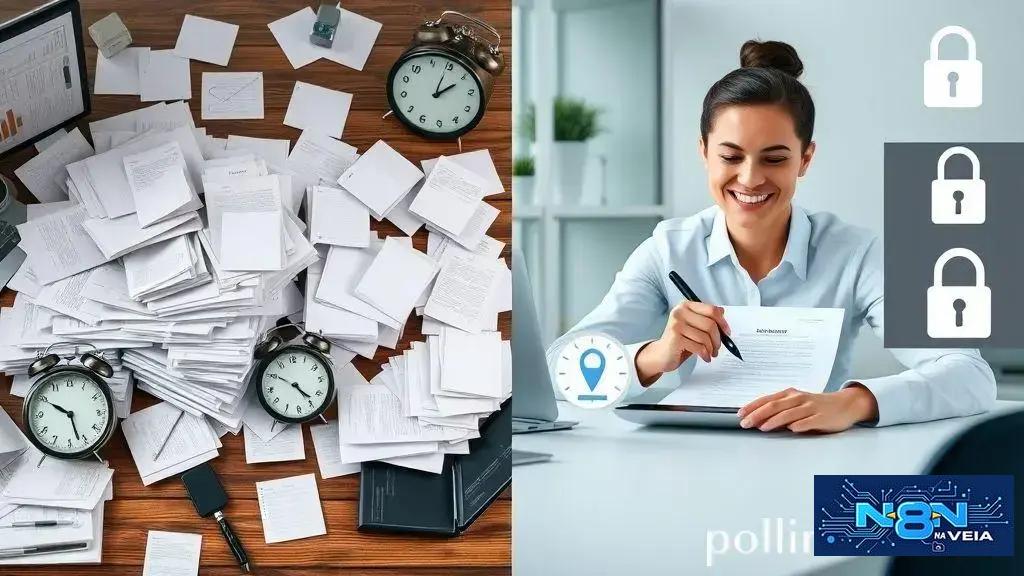 Benefícios reais: tempo, compliance e redução de erros