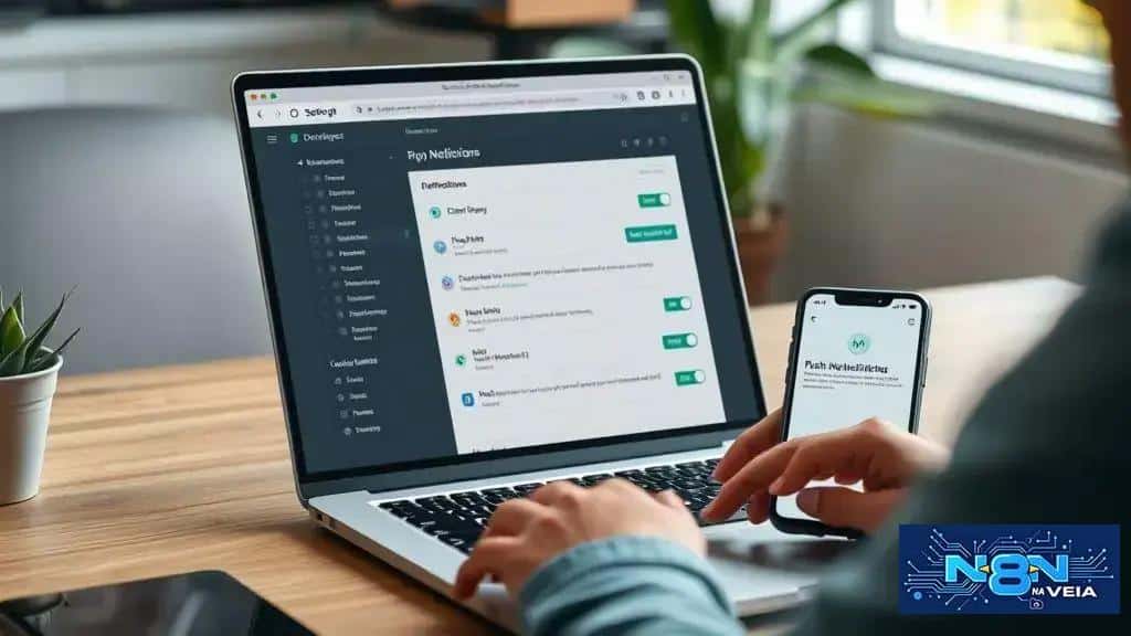 Como usar n8n para notificações push: automatize alertas e engaje clientes hoje