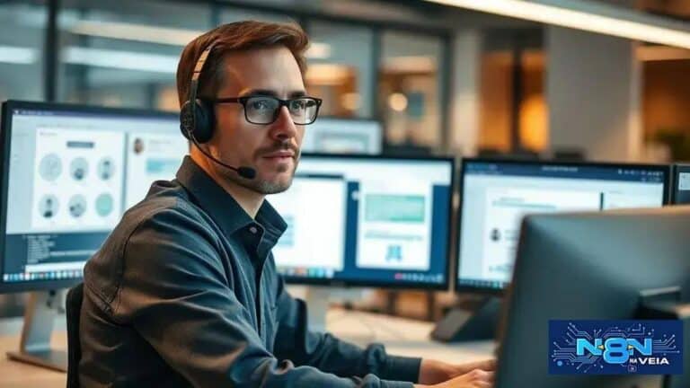 Exemplos de fluxos n8n para suporte ao cliente: responda mais rápido