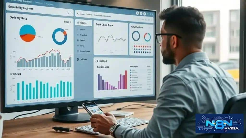 monitoramento e entregabilidade: logs, retries e testes A/B