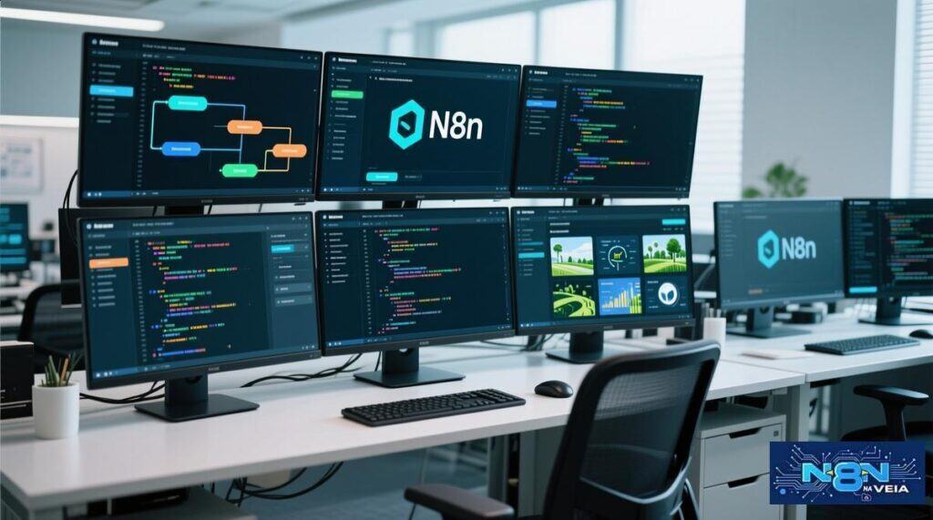 Como gerenciar múltiplos ambientes no n8n (dev, staging, prod) com eficiência e segurança