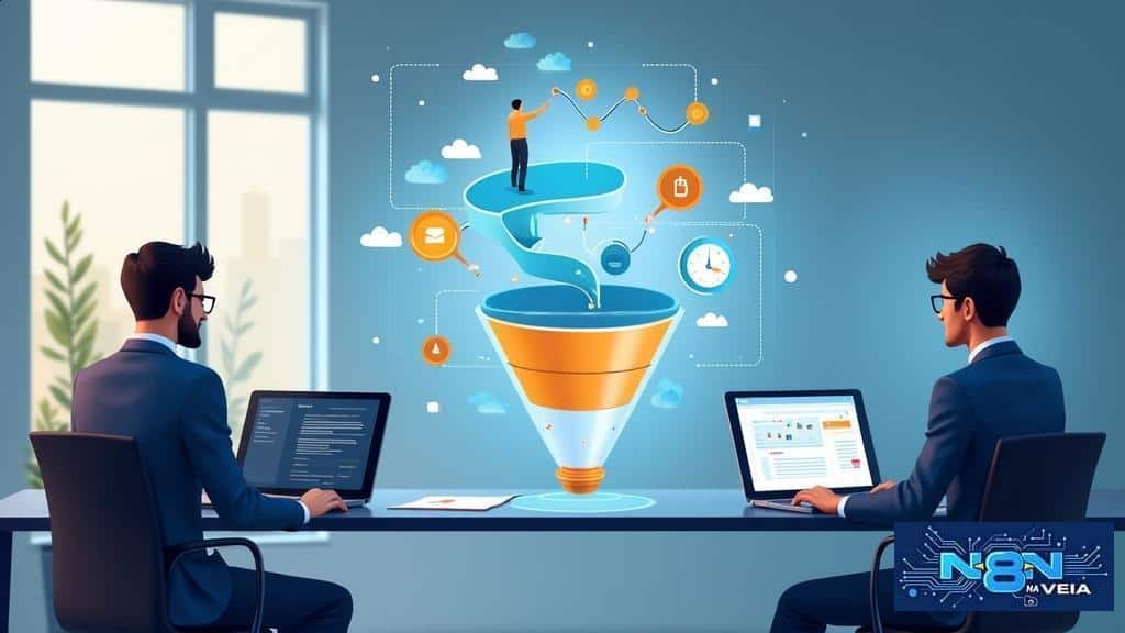 n8n para automação de funis de vendas: otimize suas vendas com fluxos inteligentes