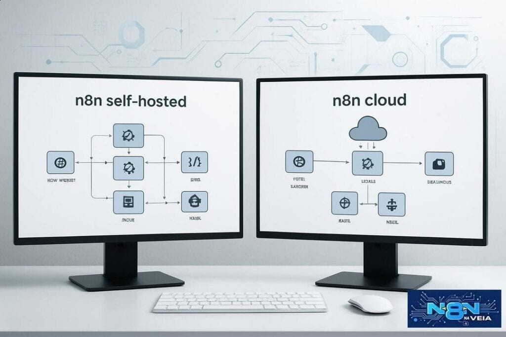 n8n self-hosted vs n8n cloud: prós e contras práticos para sua automação