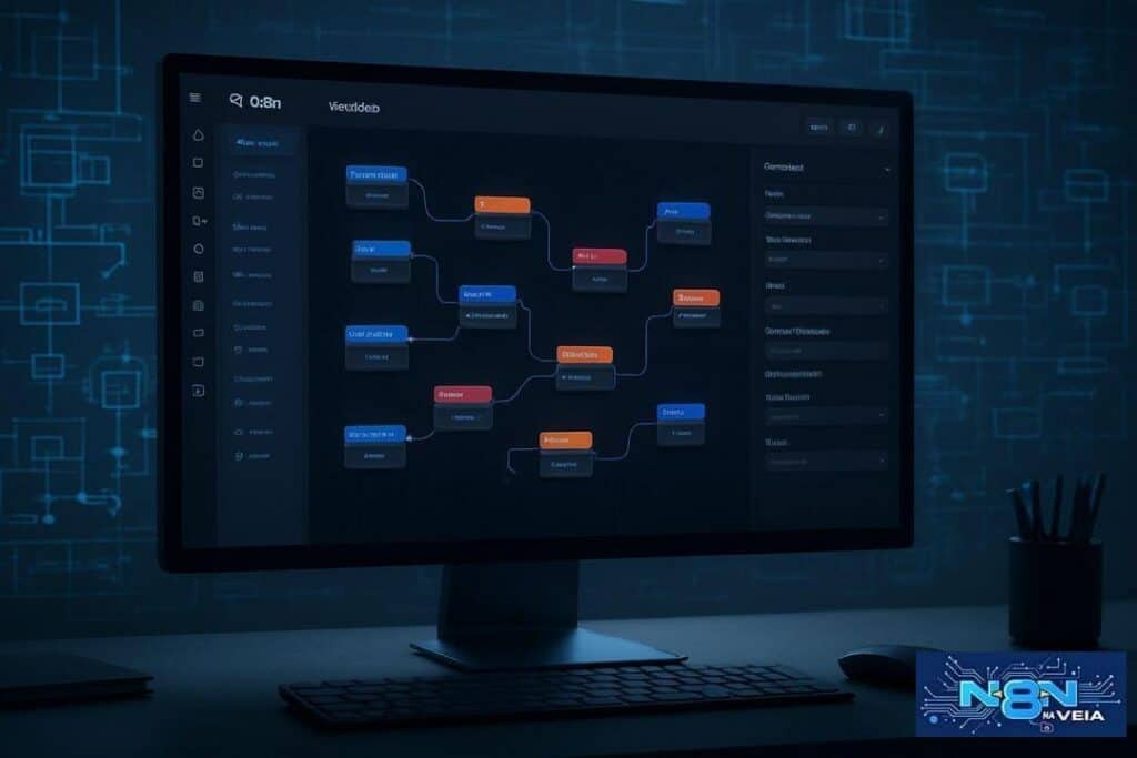 Como estruturar projetos grandes dentro do n8n para automação eficiente e segura