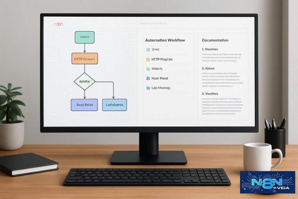 Estratégias para documentação de projetos em n8n: otimize seus fluxos e evite erros
